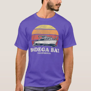 Camiseta Bodega Bay CA Vintage Barco 70s