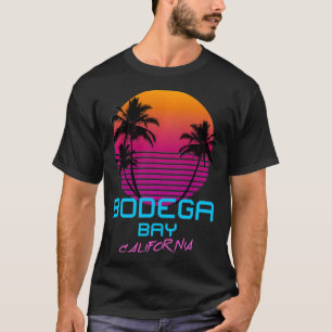 Camiseta Bodega Bay California Retro 80s