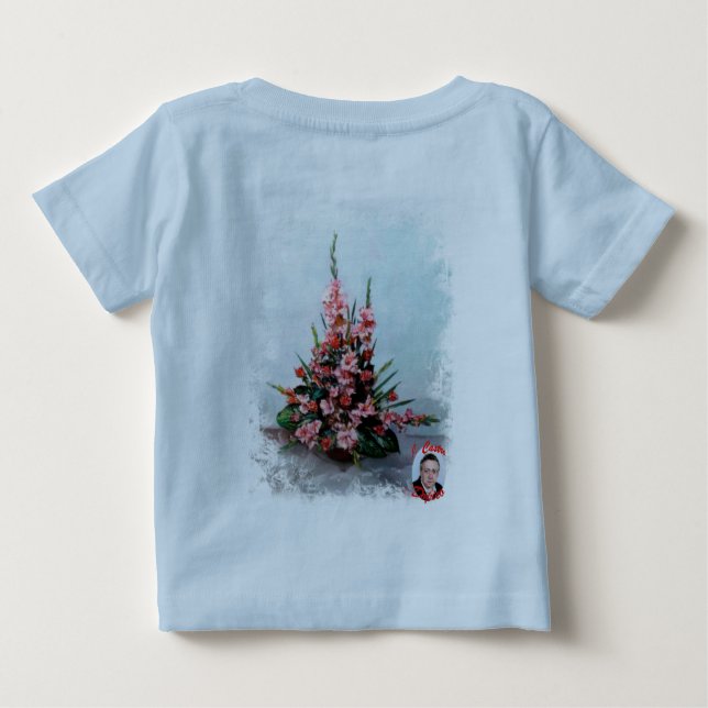 Camiseta Bodegón de flores/Still life of flowers (Verso)