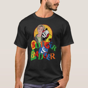 Camiseta Bodger e texugo vintage Retro TV infantil