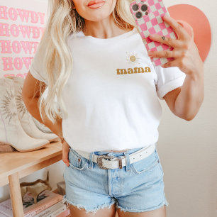 Camiseta BODHI Boho Sun Retro One Happy Duo Mama