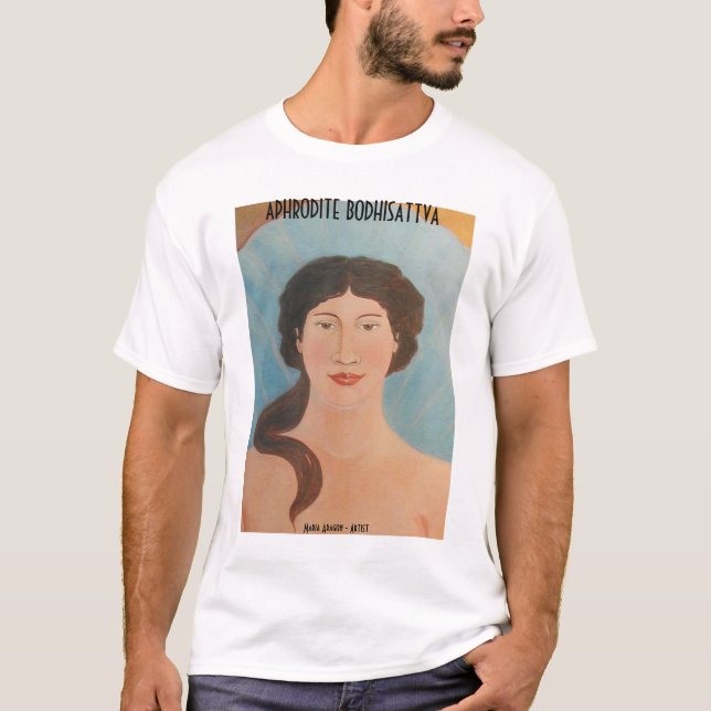 Camiseta BODHISATTVA do AFRODITE - versão lisa (Frente)