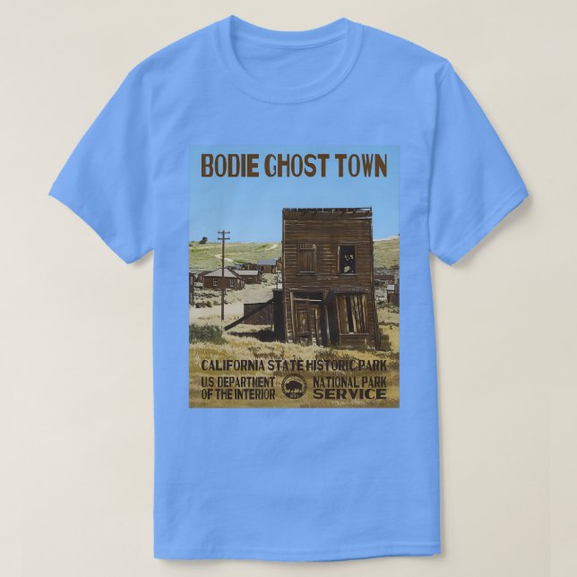 Camiseta Bodie Ghost Town State Park (Frente do Design)