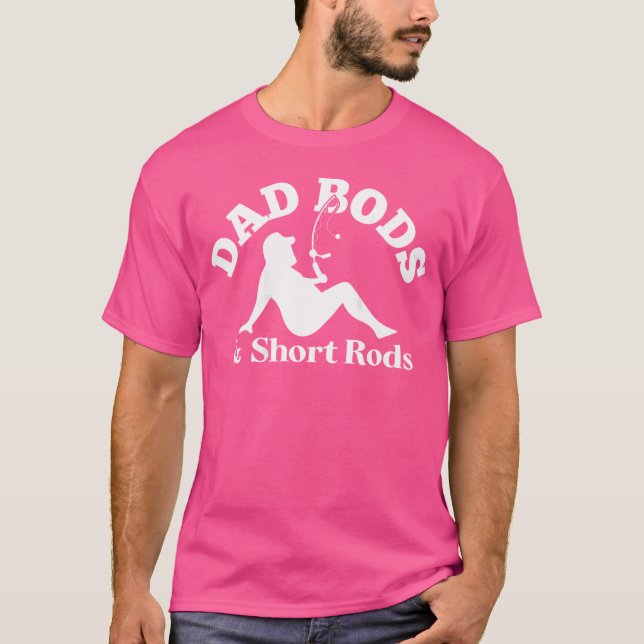 Camiseta Bods De pai E Rods Curtos 2 Lados (Frente)