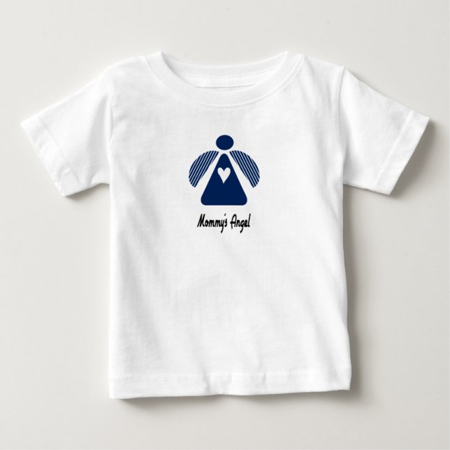 Camiseta Body de Bebê Anjo da Mamãe (Frente)