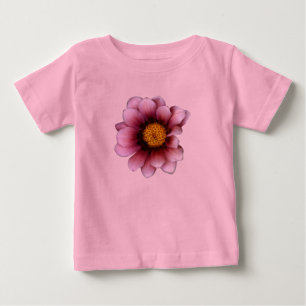 Camiseta Body de Bebê Florzinha com Tutu