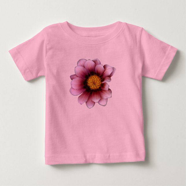 Camiseta Body de Tutu Flor Baby (Frente)