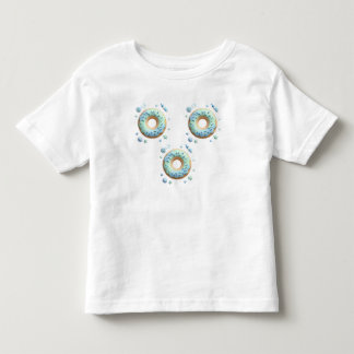 Camiseta Body Infantil Bebê Donut de Glacê Doce