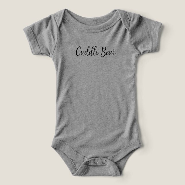 Camiseta Body Infantil Fofo (Design frontal)