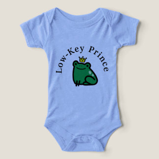 Camiseta Body Infantil Príncipe Discreto