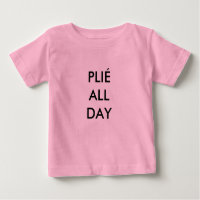 Body Infantil Rosa Plié All Day