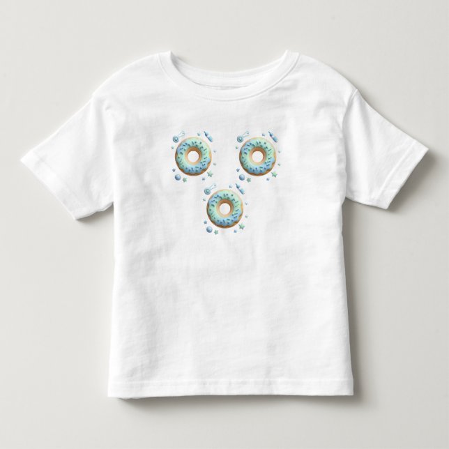 Camiseta Body Infantil Rosquinha Doce com Confeitos (Frente)