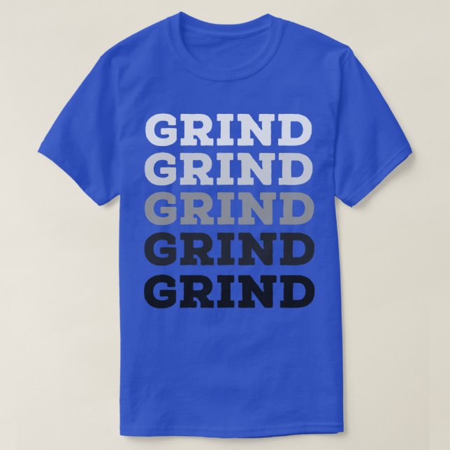 Camiseta Bodybuilding GRIND (Frente do Design)