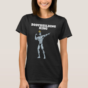 Camiseta Bodybuilding King Mens Bodybuilding Bodybuilder