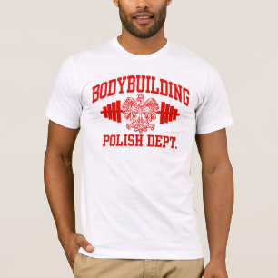 Camiseta Bodybuilding polonês
