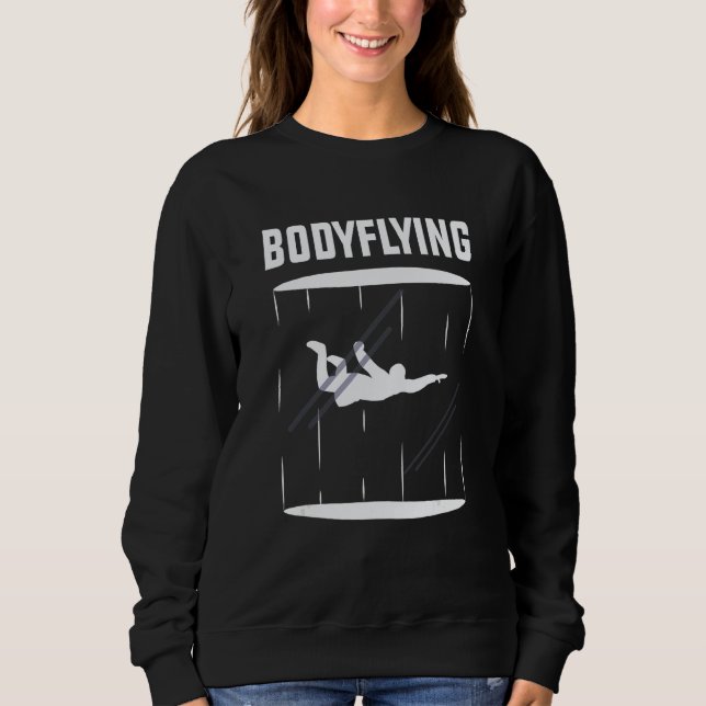 Camiseta Bodyflying Indoor Skydiving  Bodyflight Men Boys G (Frente)