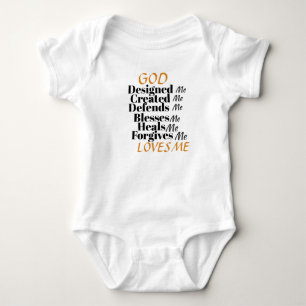 Camiseta Bodysuit cristão
