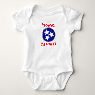 Camiseta Bodysuit cultivado em casa