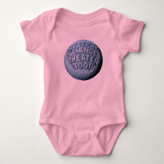 Camiseta Bodysuit da lua de MST3K (rosa)