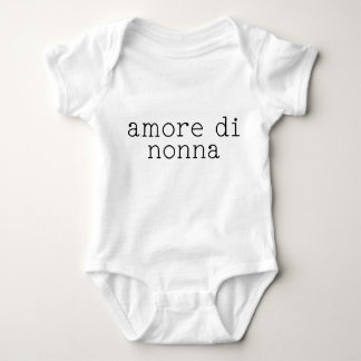 Camiseta bodysuit de amore di nonna