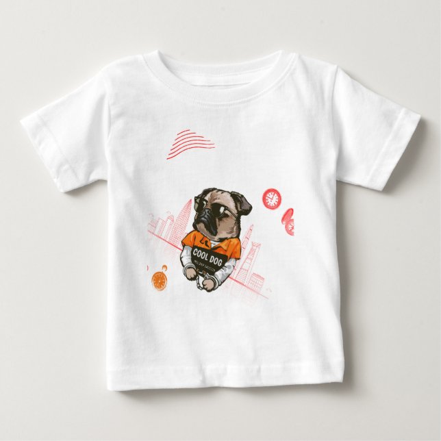 Camiseta Bodysuit de jersey Baby fit (Frente)