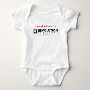 Camiseta Bodysuit do bebê de Chiro
