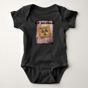 Camiseta Bodysuit do bebê dos resíduos nucleares do Stink