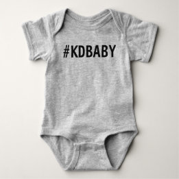 Camiseta Bodysuit do futebol do bebê de KD