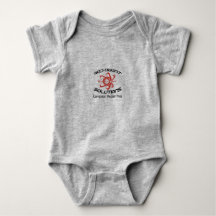 Bodysuit do jérsei do bebê