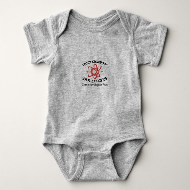 Camiseta Bodysuit do jérsei do bebê (Frente)