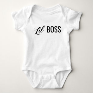 Camiseta Bodysuit do jérsei do chefe de Lil