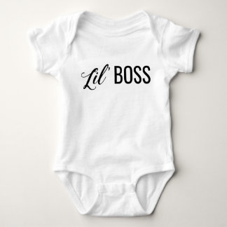 Camiseta Bodysuit do jérsei do chefe de Lil