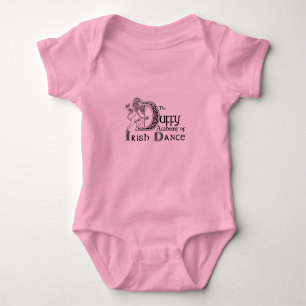 Camiseta Bodysuit do tutu do bebê da academia de Duffy