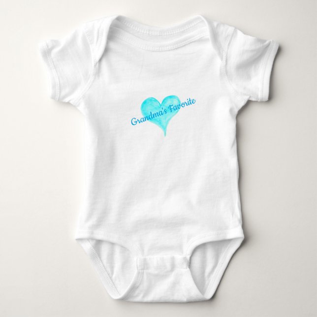 Camiseta Bodysuit Favorita da Vovó (Frente)