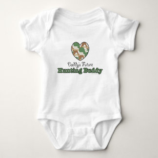 Camiseta Bodysuit futuro do bebê do amigo da caça do pai