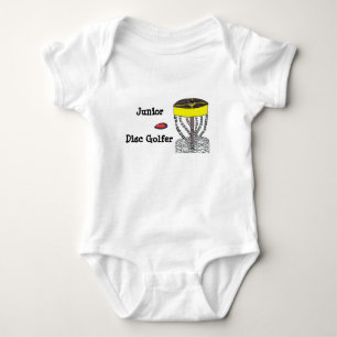 Camiseta Bodysuit júnior do bebê do jogador de golfe do