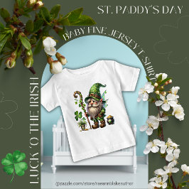Camiseta Bodysuit para Bebê do Dia de São Patrício