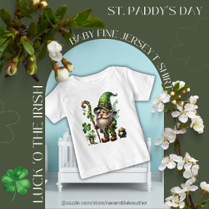 Camiseta Bodysuit para Bebê do Dia de São Patrício