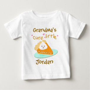 Camiseta Bodysuit/t-shirt personalizados do bebê do tarte