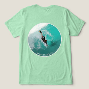 Camiseta BodySurfing O WEDGE, Newport Beach