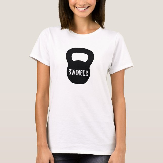 Camiseta Boémio de Kettlebell (Frente)
