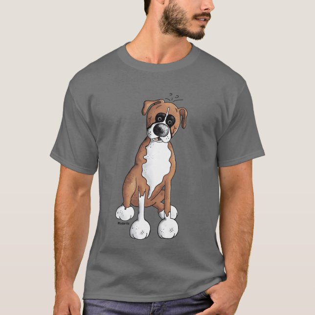 Camiseta Boer Dog Dog Retro (Frente)