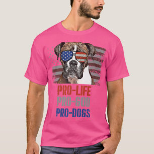 Camiseta Boer Pro Life Pro God Pro Dogs Premium