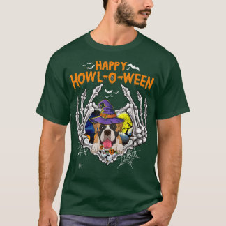 Camiseta Boer Skeleton Heart Happy Howleen Costume