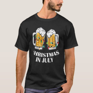 Camiseta Boer Xmas Verão Incrível Com Bebida Natal