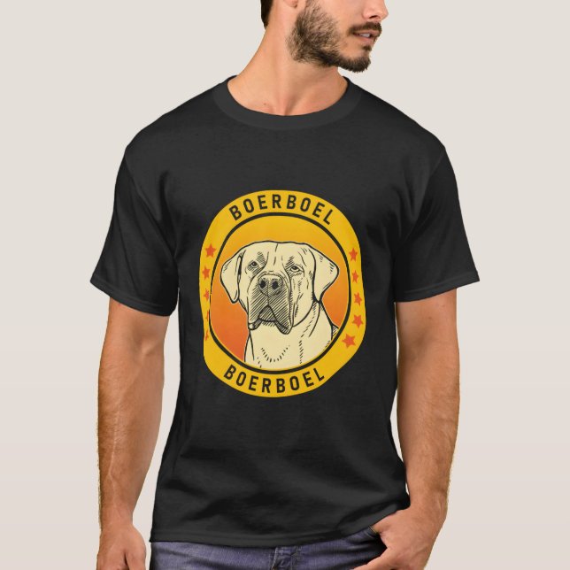 Camiseta Boerboel Dog Design (Frente)