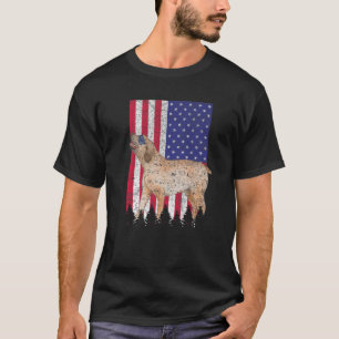 Camiseta Boerboel Patriotic Dog USA Prioridade American Fla