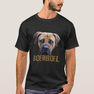 Camiseta Boerboel South African Mastiff Retro
