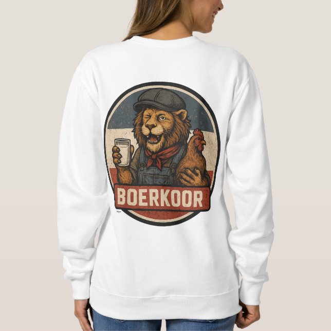 Camiseta Boeren Trui – Boerkoor, Humor en Boerenhart (Verso)