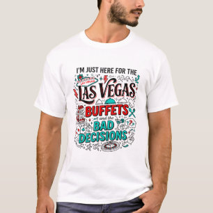 Camiseta Bofes de Las Vegas e Textos de Más Decisões